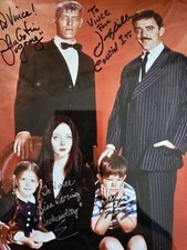 Addams family signed for sale  Westfield