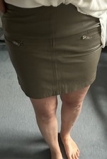 Custommade lederrock taupe gebraucht kaufen  Wingst