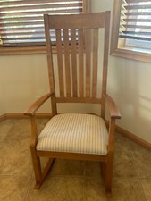 Wooden rocking chair for sale  Big Bear Lake