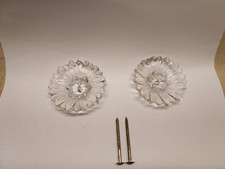 Pair clear glass for sale  Fair Lawn