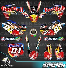 KIT GRÁFICO HONDA 2007 - 2024 CRF 150R adesivos comprar usado  Enviando para Brazil