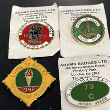 Aslef 1982 badges for sale  LANCING