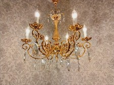 Antik kronleuchter deckenlampe gebraucht kaufen  Berlin
