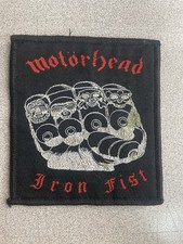 Motorhead Iron Fist Patch- 1982- Alemão- 3,5 X 4 polegadas aprox. comprar usado  Enviando para Brazil