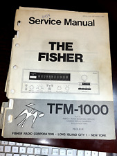 Fisher tfm 1000 for sale  Rockaway