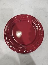 Longaberger plates burgundy for sale  Newport News