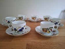 royal worcester evesham cups saucers for sale royal worcester evesham cups saucers for sale UXBRIDGE