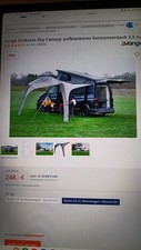 Sonnenvordach aufblasbar vango gebraucht kaufen  Langenhagen