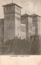 Dp103 cartolina cherasco usato Dp103 cartolina cherasco usato  Tramonti