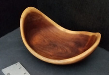 Usado, Tigela de madeira selvagem "madeira natural" envelhecida. 9 x 8 x 5 polegadas. comprar usado  Enviando para Brazil