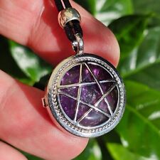 Pentacle moon locket for sale  NUNEATON