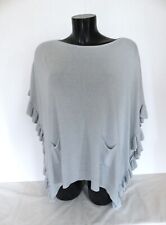 Poncho pull volanté d'occasion  Le Vésinet