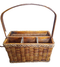 Wicker silverware napkin for sale  Lehigh Acres