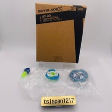 Casaco Beyblade X UX-00 Aero Pegasus 3-70A duplo metal Takara Tomy azul verde novo comprar usado  Enviando para Brazil