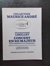 Partition loeillet concert d'occasion  Milly-sur-Thérain