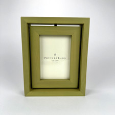 Moldura dupla face Pottery Barn verde kiwi comporta duas fotos 3,5 x 5 comprar usado  Enviando para Brazil
