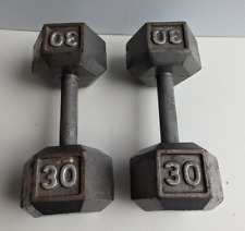Pair hexagonal cast for sale  East Brookfield