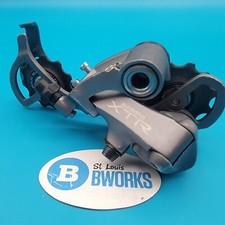 Câmbio traseiro Shimano XTR RD-M952 gaiola longa triplo mega 9 3x9 velocidade MTB f9 comprar usado  Enviando para Brazil