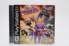 Recondicionado PS1 Spyro Year of the Dragon Black Label CIB Cosmetic Wear Clean VEJA comprar usado  Enviando para Brazil