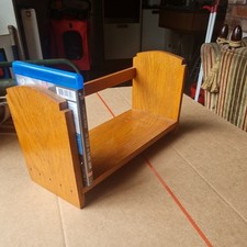 Vintage wooden desktop for sale  LEICESTER