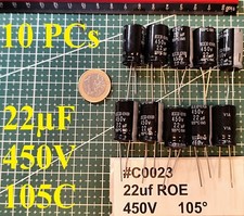 Pcs 22uf 450v gebraucht kaufen  Hamburg