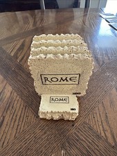 Juego de 4 posavasos únicos de la serie de TV ROME de HBO. segunda mano  Embacar hacia Mexico