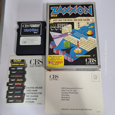 Cbs colecovision zaxxon for sale  WARWICK