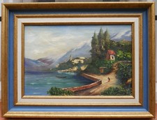 Tableau ancien lac d'occasion  Toulon-