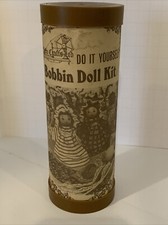 Kit vintage de boneca bobina Do It Yourself em recipiente original  comprar usado  Enviando para Brazil