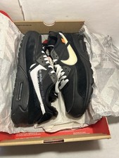 Tamanho 10.5 - Nike Air Max 90 x OFF-WHITE Preto 2019 comprar usado  Enviando para Brazil