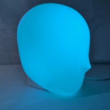 Abajur de mesa LED IKEA ISKARNA 7 cores mudando forma de cabeça testado funcionando comprar usado  Enviando para Brazil