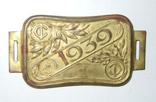 Plaque taxe impot d'occasion  Senozan