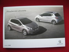 Peugeot 208 manual  betriebsanleitung tschechisch original  CZ navod  cesky comprar usado  Enviando para Brazil