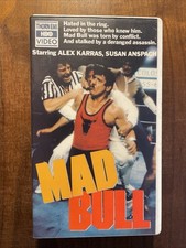 MAD BULL - VHS Tape - Alex Karras - Thorn EMI HBO Video Hard Case comprar usado  Enviando para Brazil