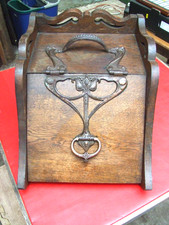 Victorian oak coal for sale  WORCESTER