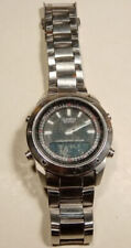 Casio Edifice EFA-118 QW.2747TELEMEMO 30 Hora Mundial Mostrador Preto Funcionando comprar usado  Enviando para Brazil