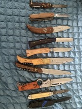 Lot couteau collection d'occasion  Bonnières-sur-Seine