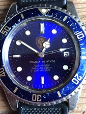 Orologio acciaio polizia usato  Milano