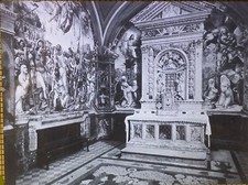 Capela de Santa Catarina, San Domenico, Siena, Itália, Lanterna Mágica Corrediça de Vidro comprar usado  Enviando para Brazil