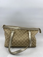 Bolsa de ombro Gucci bege monograma lona couro comprar usado  Enviando para Brazil