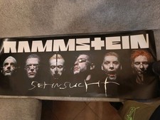 Rammstein plakat poster gebraucht kaufen  Nohfelden