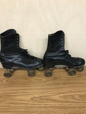 Patins vintage Chicago Trophy Custom Line preto 7R e 7L EUA comprar usado Patins vintage Chicago Trophy Custom Line preto 7R e 7L EUA comprar usado  Enviando para Brazil