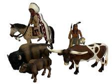 Schleich lot sioux for sale  Midland