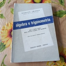 Algebra trigonometria zwirner usato  Volvera