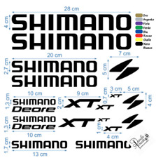 Adesivi shimano bike usato  Caserta