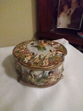 Capodimonte lidded dresser for sale  New Port Richey