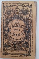 1951 # Farmers Almanac comprar usado  Enviando para Brazil