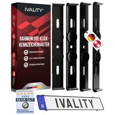 Ivality kennzeichenhalter rahm gebraucht kaufen  Westerstede