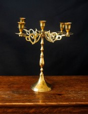 Large vintage brass for sale  LEVEN