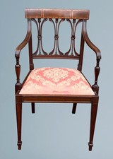 Edwardian inlaid mahogany for sale  CONSETT